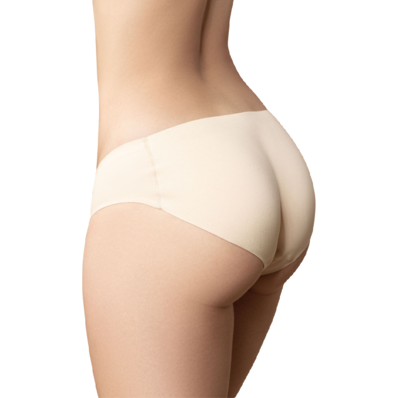 BYE-BRA - LOW PANTIES WITH BOTTOM PADDING SIZE S