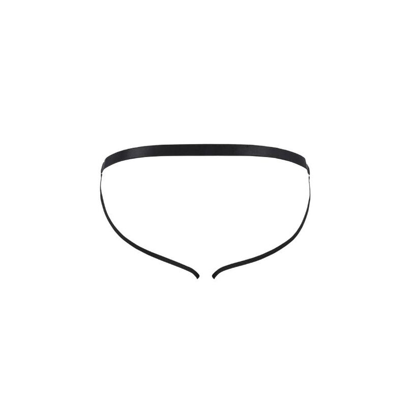 PASSION - 034 SLIP OPEN HATCH BLACK L/XL