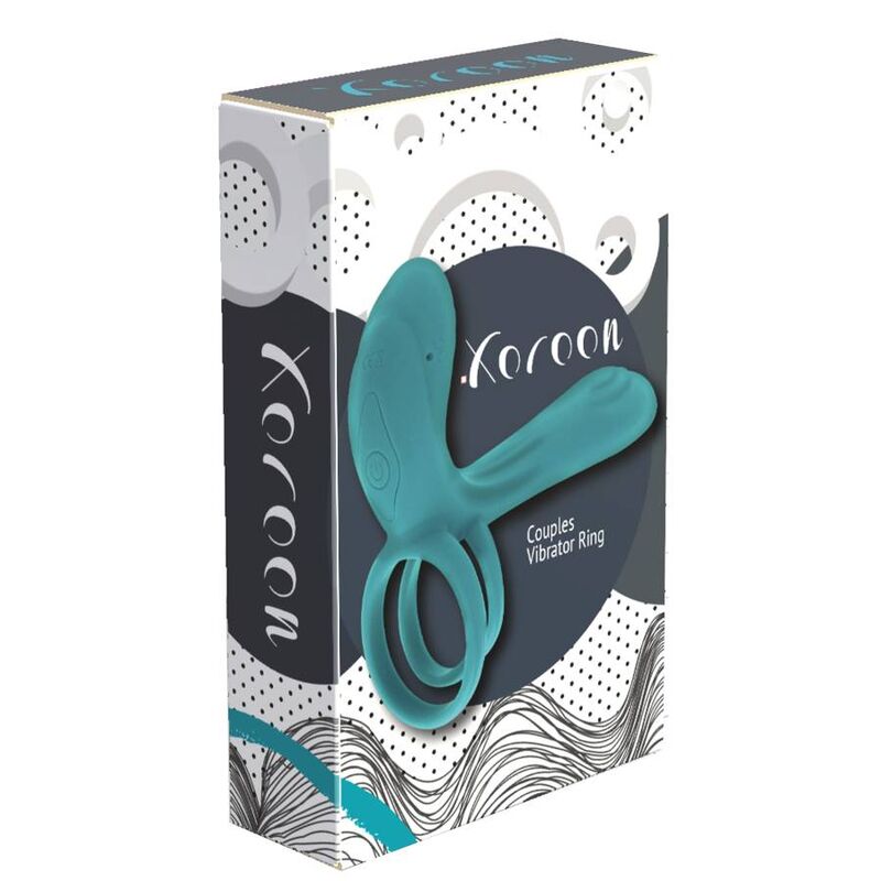 XOCOON - GREEN VIBRATOR RING FOR COUPLES