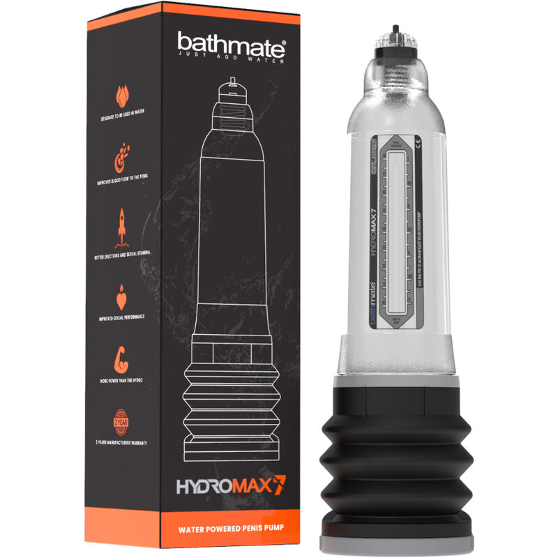 BATHMATE - HYDROMAX 7 TRANSPARENT PENIS ENHANCEMENT PUMP