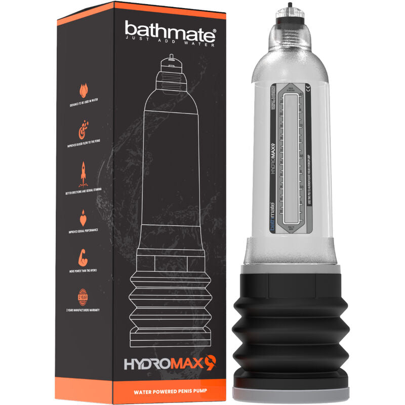BATHMATE - HYDROMAX 9 TRANSPARENT PENIS ENHANCEMENT PUMP