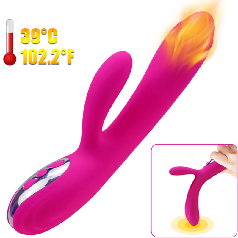ARMONY - FLEXIBLE VIBRATOR & STIMULATOR WITH FUCHSIA WARMING EFFECT