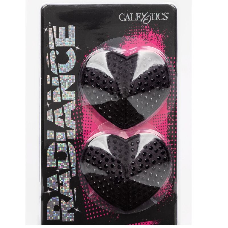 CALEXOTICS - RADIANCE HEART-SHAPED JEWEL NIPPLE GUARDS