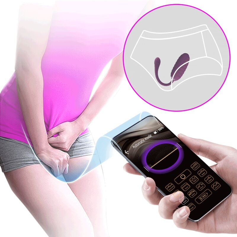 PRETTY LOVE - CASPER PURPLE RECHARGEABLE VIBRANT EGG