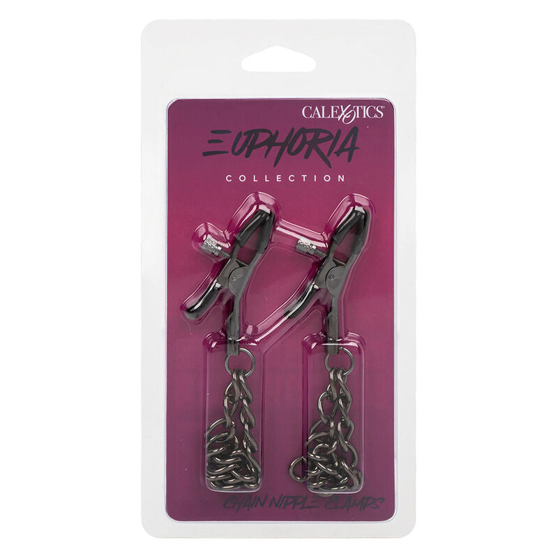 CALEXOTICS - EUPHORIA CHAIN NIPPLE CLIPS 14.5 CM
