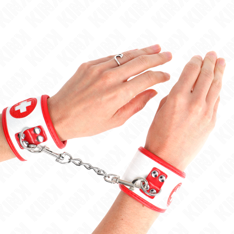 KINK - MINI HAND RESTRAINTS FOR NURSES, ADJUSTABLE 18-23 CM X 5 CM