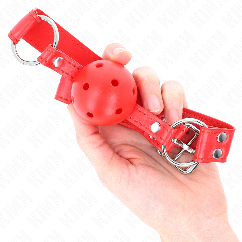 KINK - COMPLETE RED HOLLOW BALL KNOB 62 x 2 CM