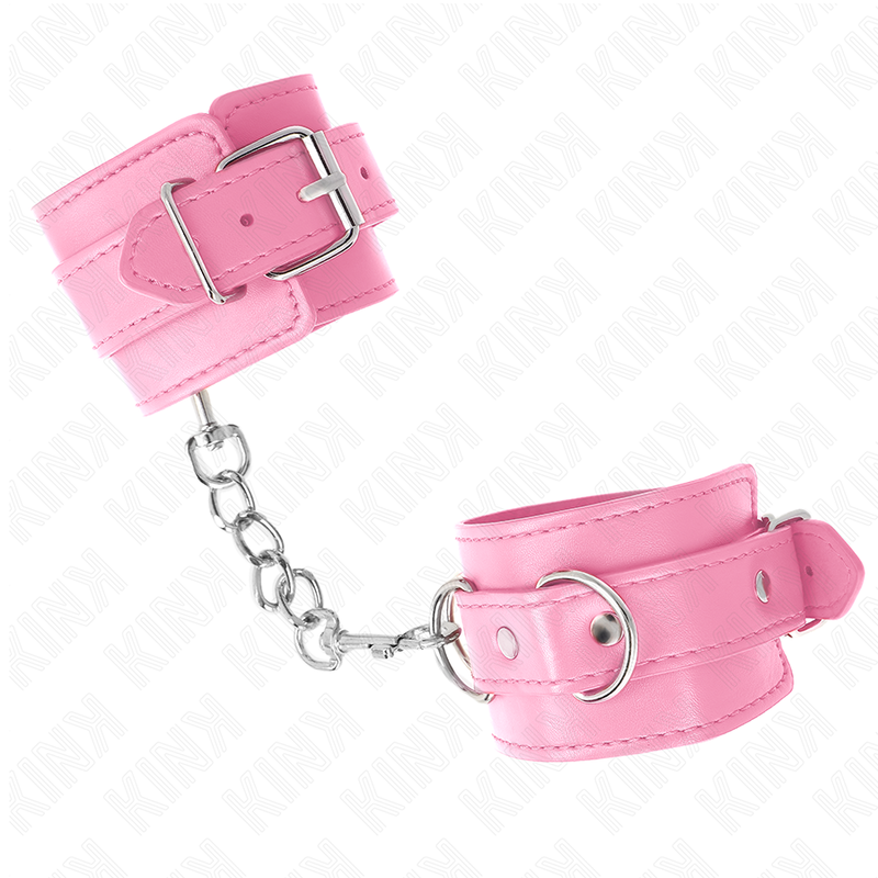 KINK - SIMPLE PINK WRIST RESTRAINTS ADJUSTABLE 20-23 CM X 5.5 CM