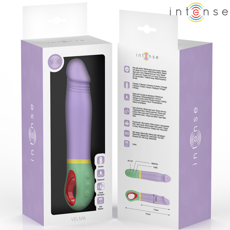 INTENSE – VELMA CLASSIC PURPLE VIBRATOR