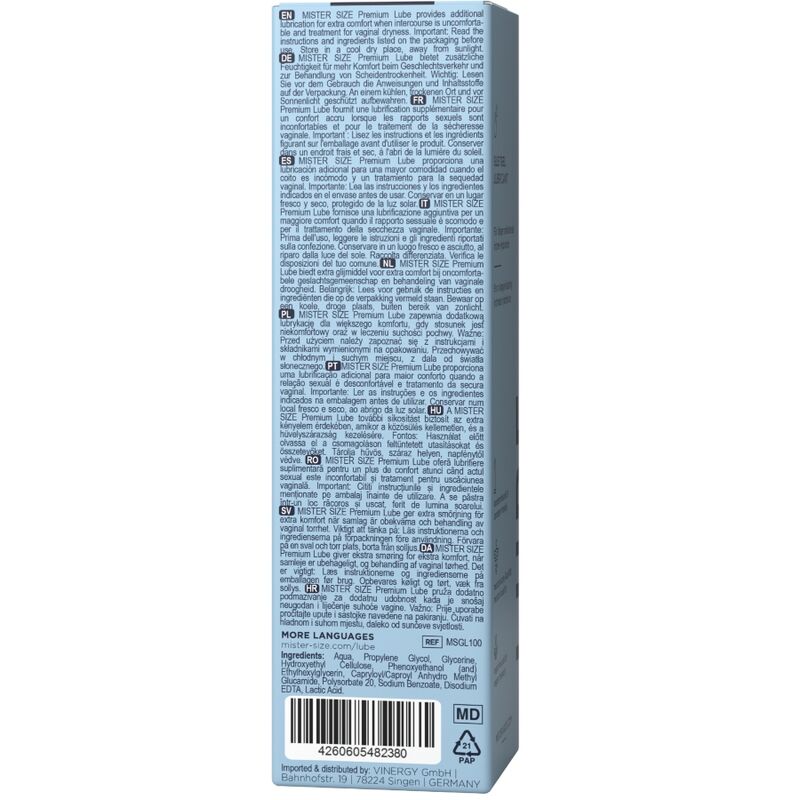 MISTER SIZE - PREMIUM-SCHMIERMITTEL 100 ML
