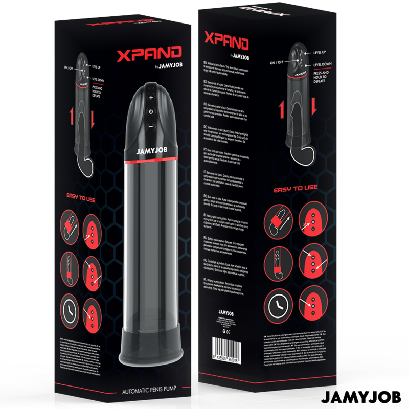 JAMYJOB - XPAND AUTOMATIC PUMP 3 SUCTION STAGES GREY