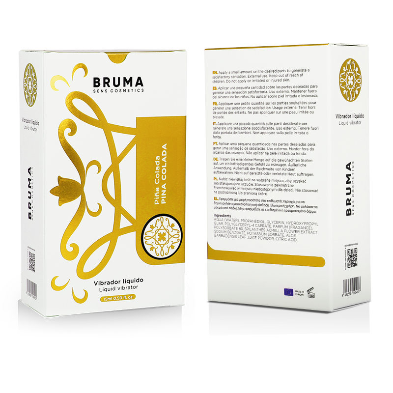 BRUMA - FLÜSSIGER VIBRATOR ULTRA GLEITEND PINA COLADA 15 ML