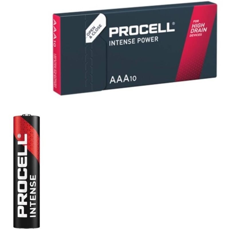 PROCELL - INTENSIVE POWER ALKALINE LR03 AAA 1.5V BOX*10