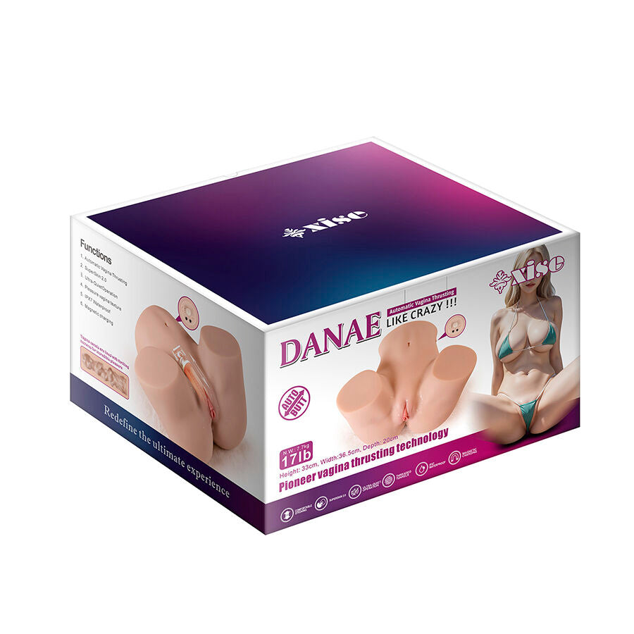 XISE - DANAE PUSHING REALISTIC VAGINAL MASTUBATOR WITH VIBRATION IN MULTI-POSITIONS