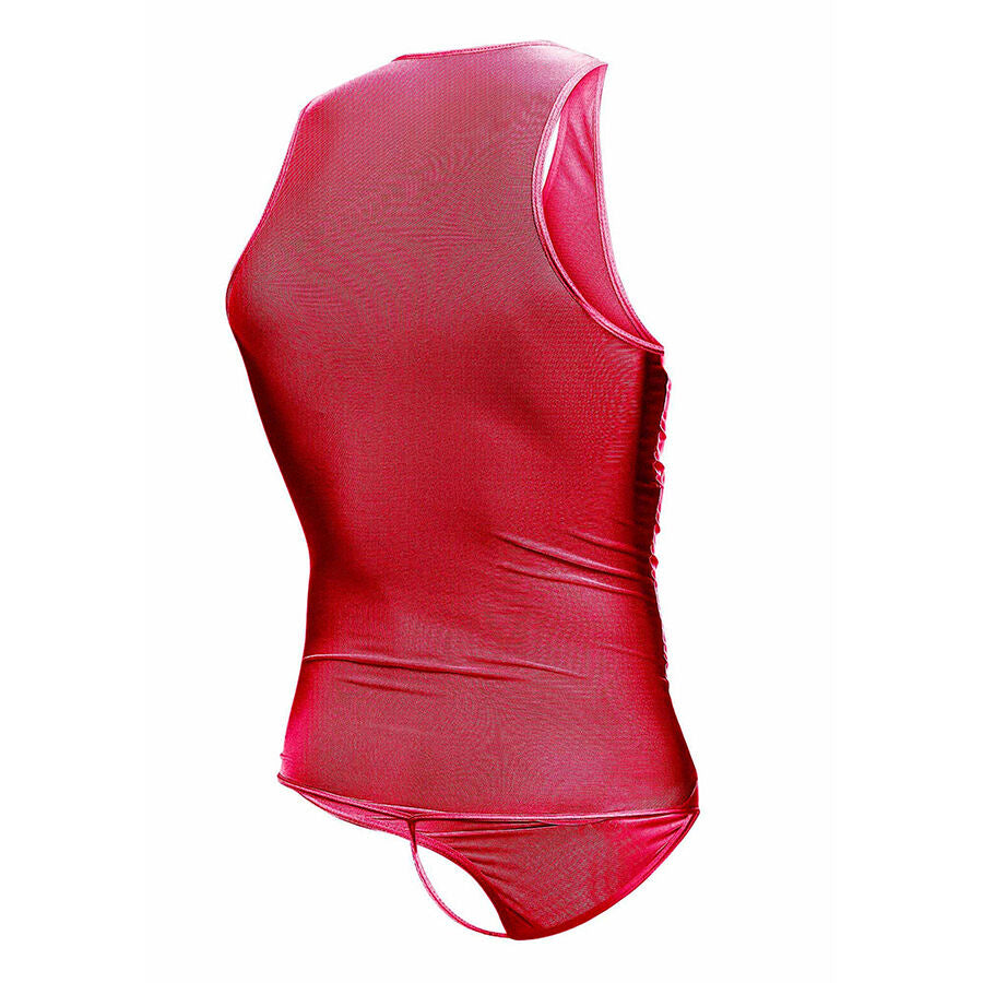 MOB - ROTER TRANSPARENTER BODYSHEE GRÖSSE L/XL