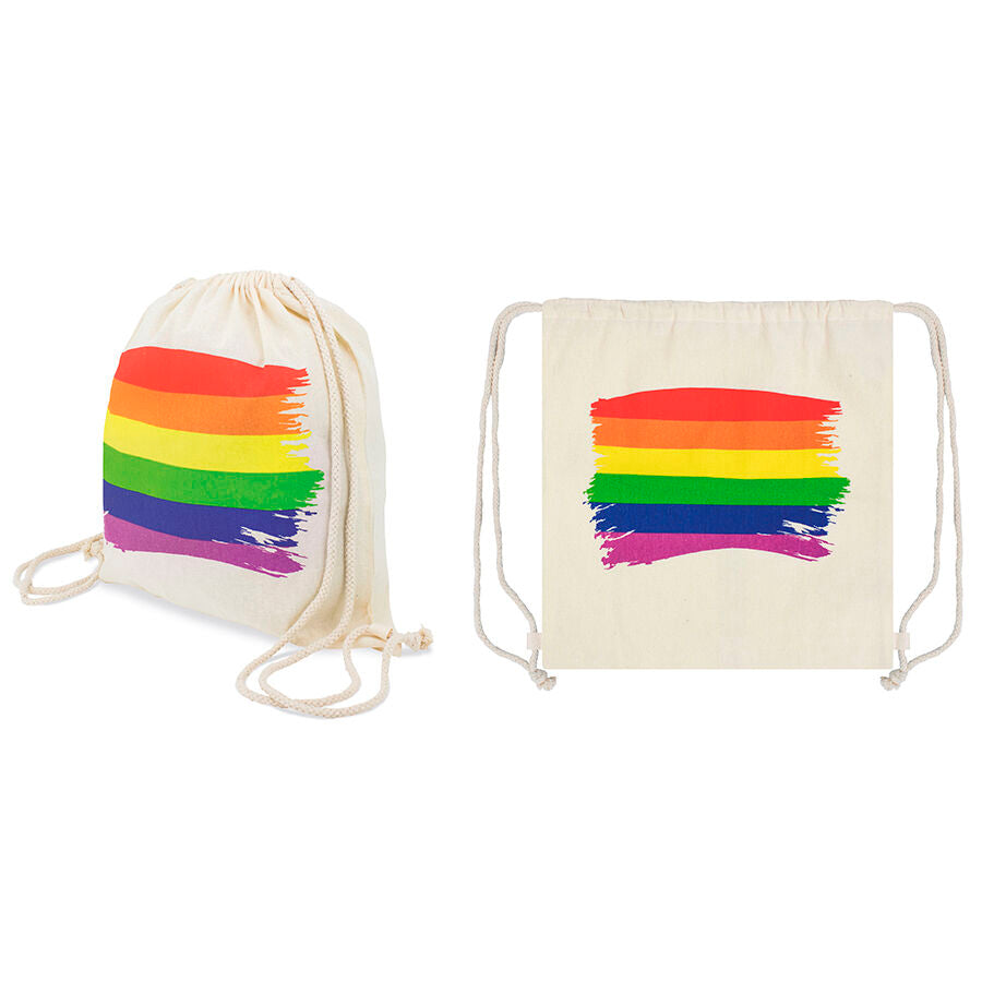PRIDE - COTTON BACKPACK WITH LGBT FLAG