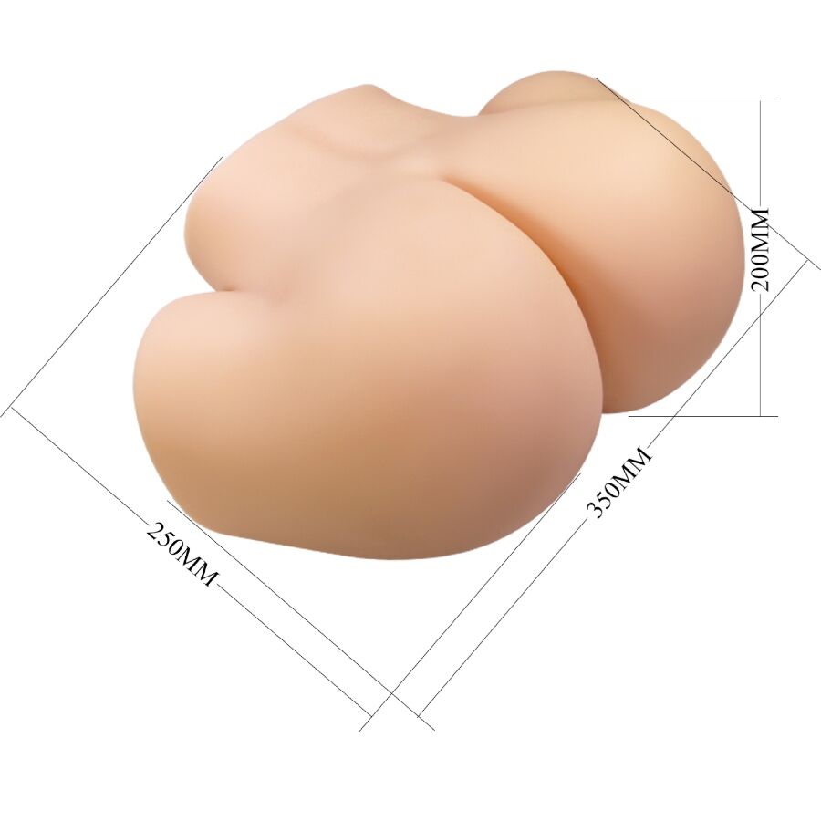 CRAZY BULL - ANAID REALISTISCHE WEIBLICHE HINTEN VAGINA UND ANAL 7 KG