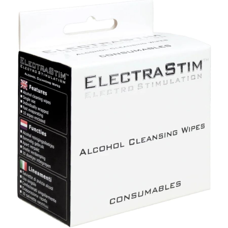 ELECTRASTIM - ALKOHOL-REINIGUNGSTÜCHER 10 EINHEITEN