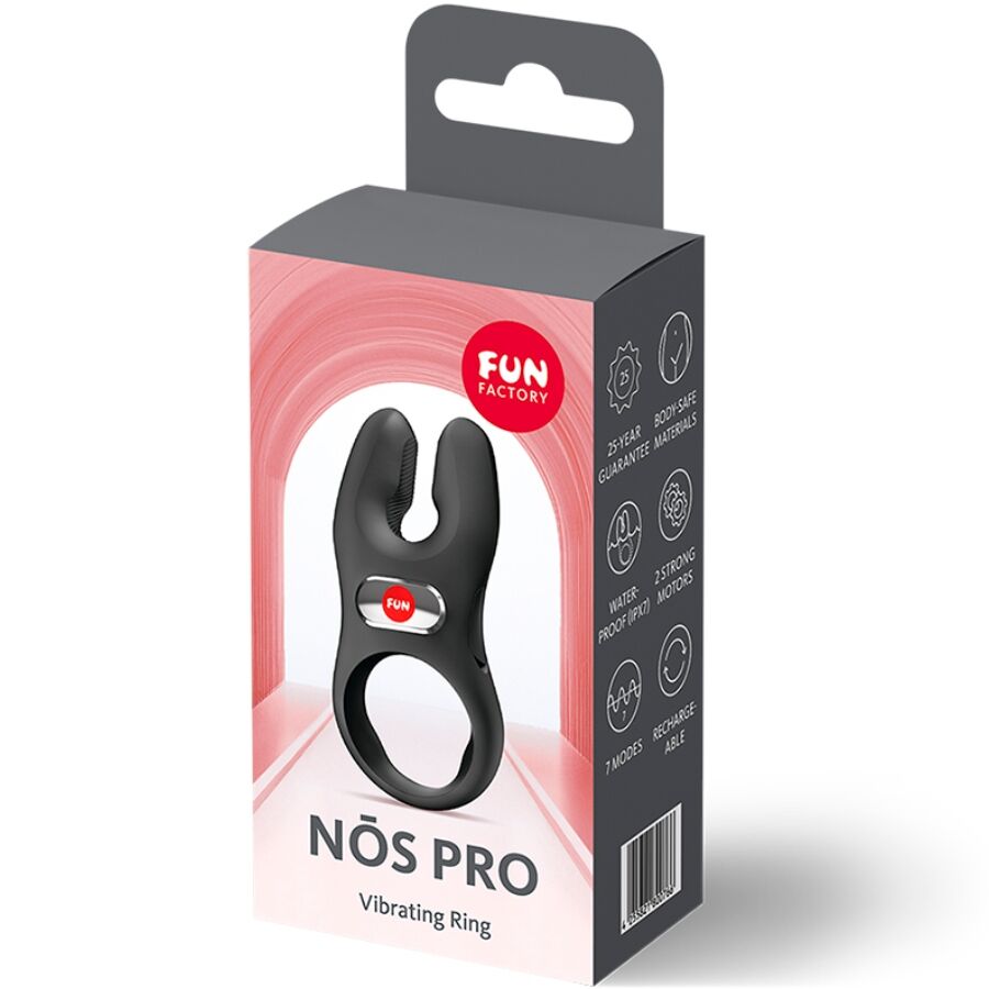 FUN FACTORY - NOS PRO VIBRIERENDER PENNISRING SCHWARZ