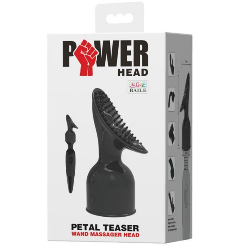 BAILE - INTERCHANGEABLE POWER HEAD FOR CLITORAL TIMULATION MASSAGER
