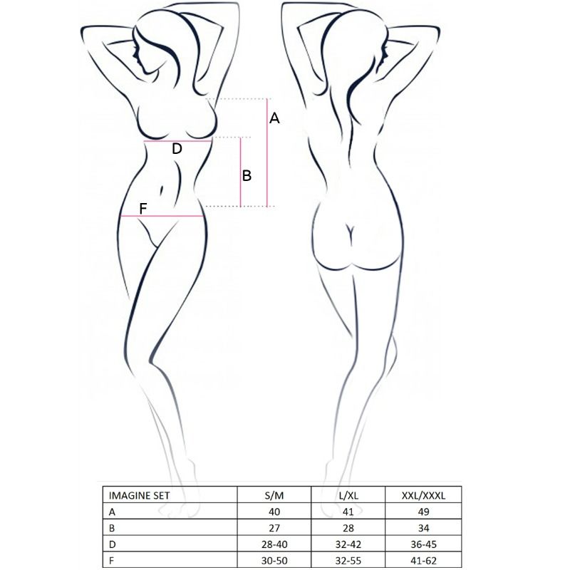 PASSION - WOMAN IMAGINE SET GRÖSSE S/M