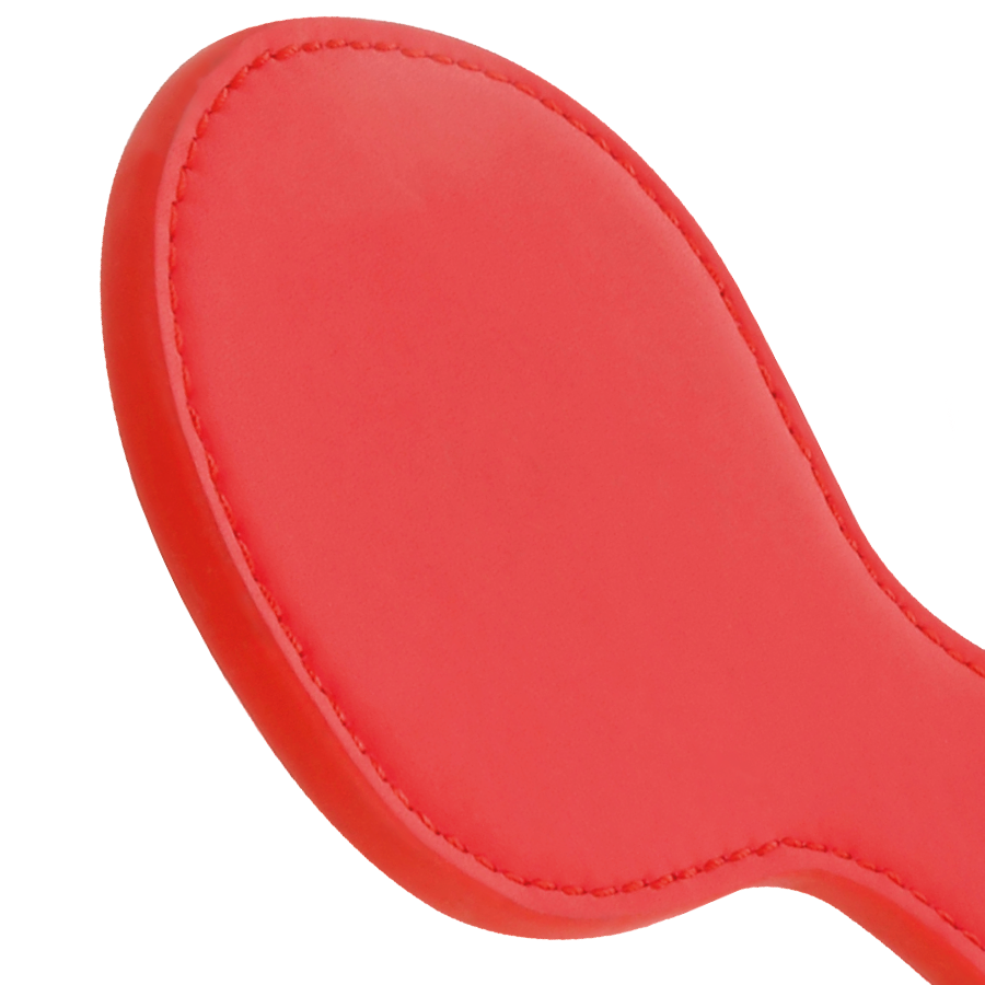 DARKNESS - RED, ROUNDED FETISH PADDLE