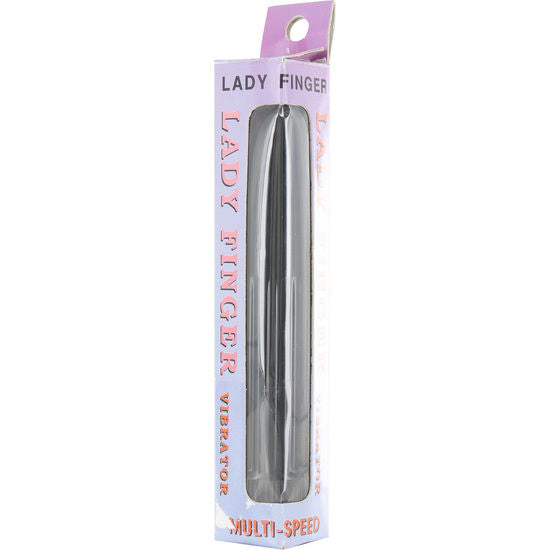 SEVEN CREATIONS - LADYFINGER MINI VIBRATOR BLACK