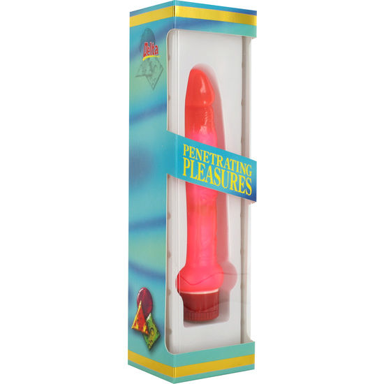 SEVEN CREATIONS - JELLY DÜNNER PINK ANAL VIBRATOR