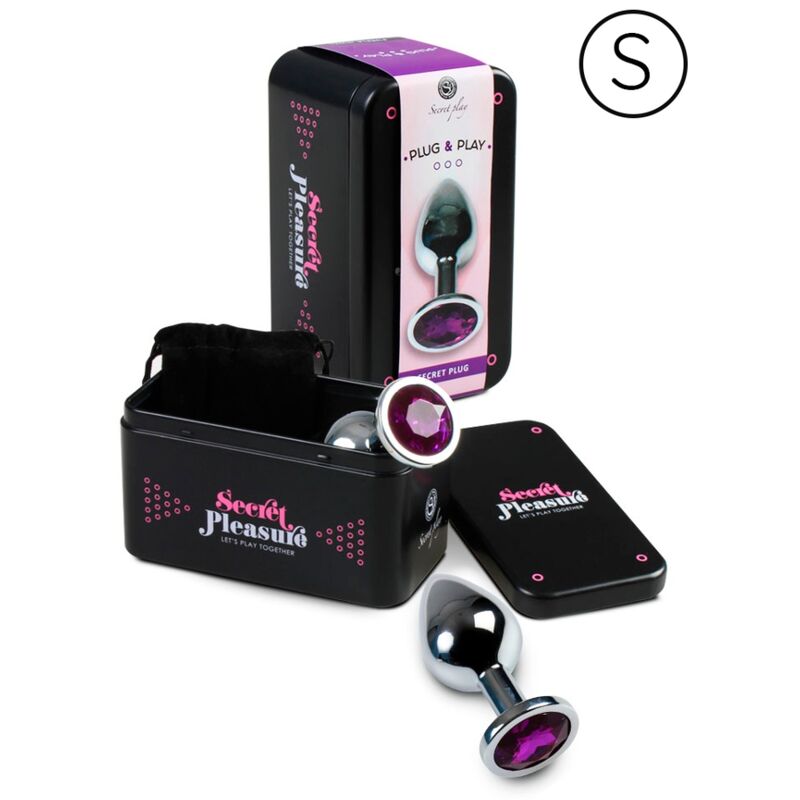 SECRETPLAY - ANALPLUG PURPLE S