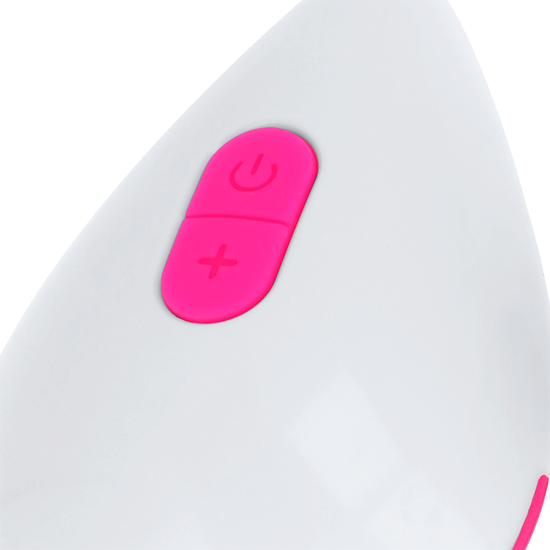 OHMAMA - VIBRANT EGG 10 MODES PINK AND WHITE