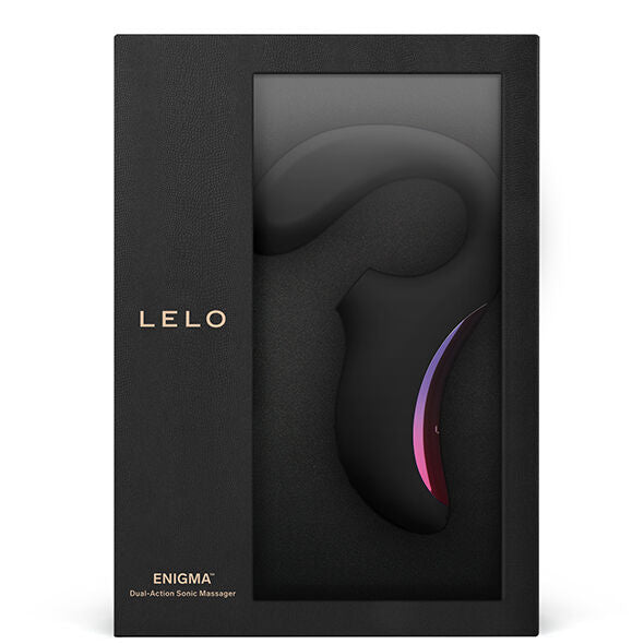 LELO - ENIGMA DOPPELSAUG-STIMULATIONSMASSAGER SCHWARZ