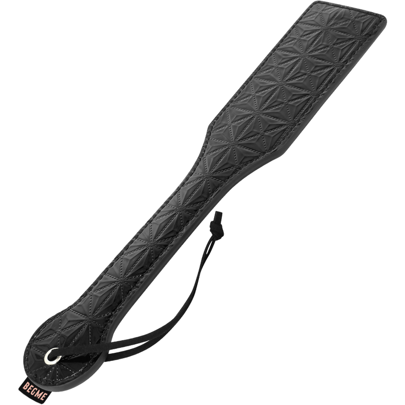 BEGME - BLACK EDITION PADDLE MADE OF VEGAN LEATHER