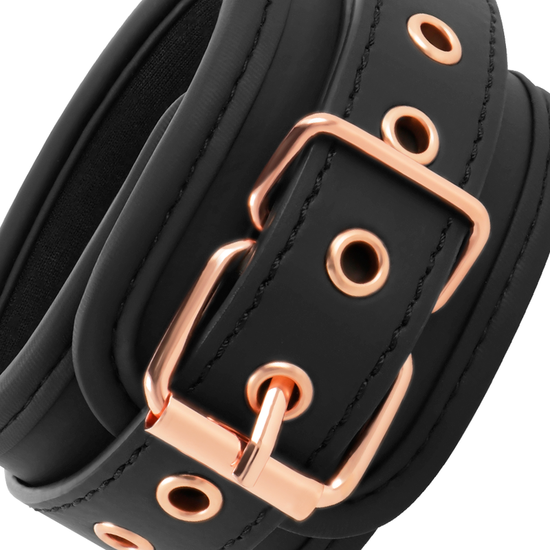 COQUETTE CHIC DESIRE - FANTASY HANDCUFFS MADE OF VEGAN LEATHER WITH NOPRENE LINING