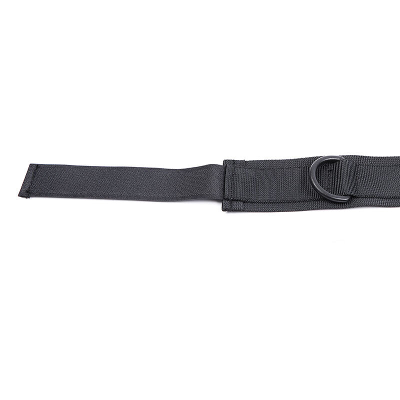 OHMAMA FETISH - HANDCUFFS AND COLLAR MADE OF NYLON