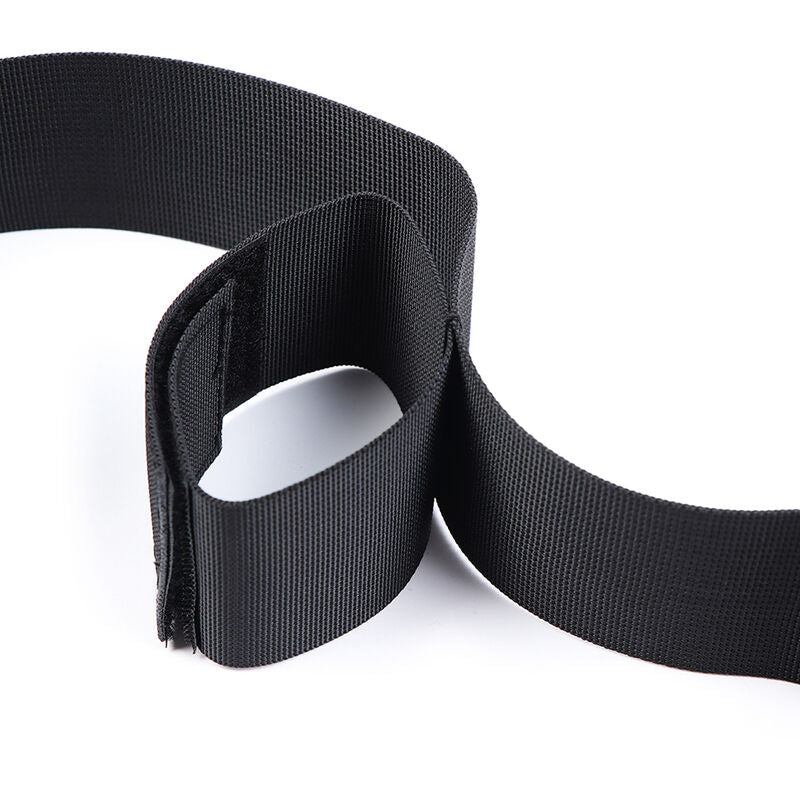 OHMAMA FETISH - SPREADER SOFT BAR NYLON WRIST CUFFS