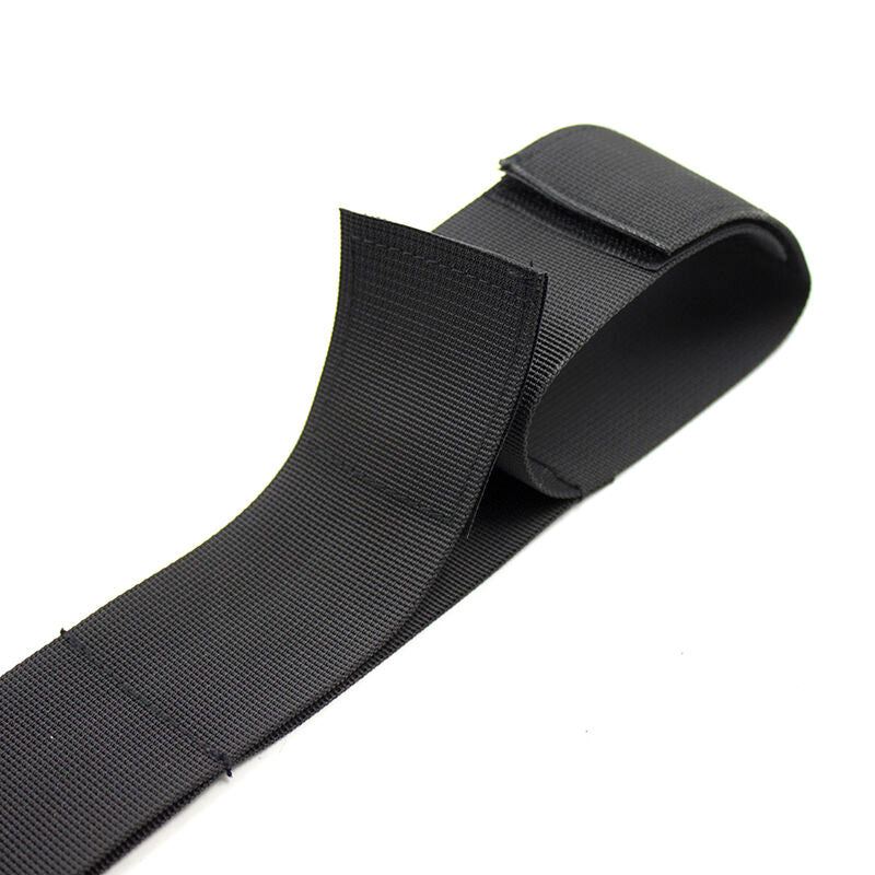 OHMAMA FETISH - SPREADER SOFT BAR NYLON WRIST CUFFS