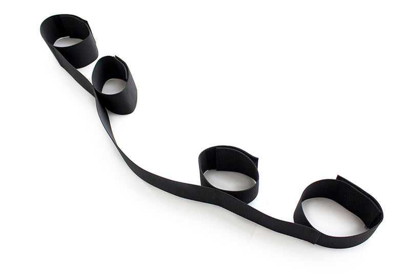 OHMAMA FETISH - SPREADER SOFT BAR NYLON WRIST CUFFS