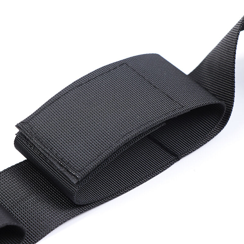 OHMAMA FETISH - SPREADER SOFT BAR NYLON WRIST CUFFS
