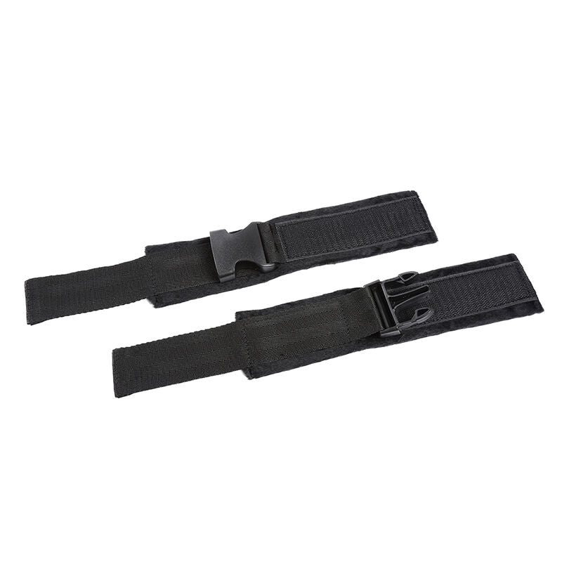OHMAMA FETISH - NYLON WRIST CUFFS WITH HOOK AND LOOP CLOSURE
