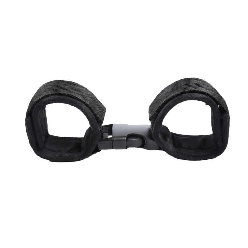 OHMAMA FETISH - NYLON WRIST CUFFS WITH HOOK AND LOOP CLOSURE