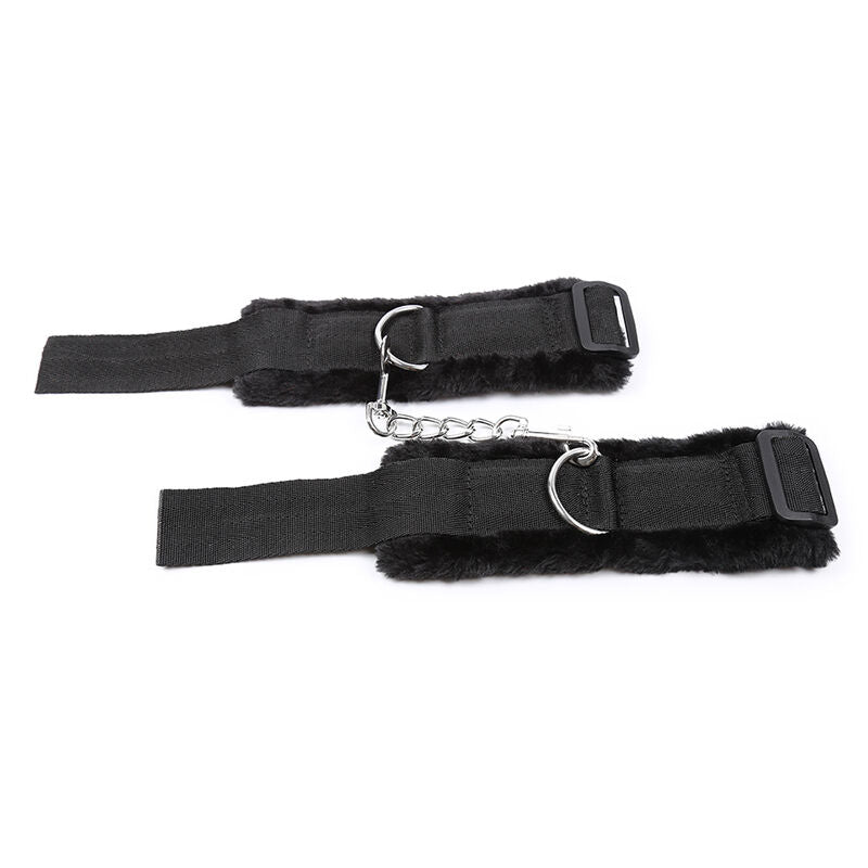 OHMAMA FETISH - FURRY-LINED WRIST RESTRAINTS