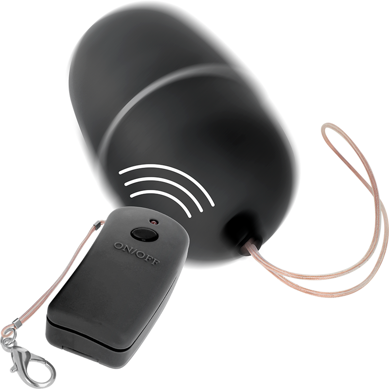 ONLINE - VIBRANT EGG WITH BLACK REMOTE CONTROL