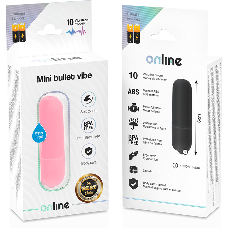 ONLINE - MINI PINK VIBRATION BALL
