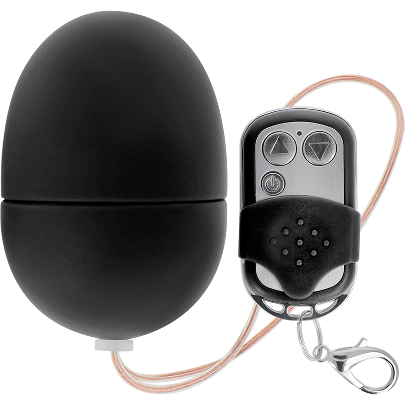 ONLINE - VIBRANT EGG WITH REMOTE CONTROL BLACK