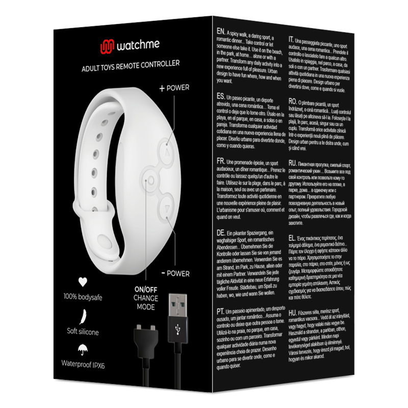 WATCHME? WIRELESS TECHNOLOGY REMOTE CONTROL WATCH MADE OF JET AND COPPER