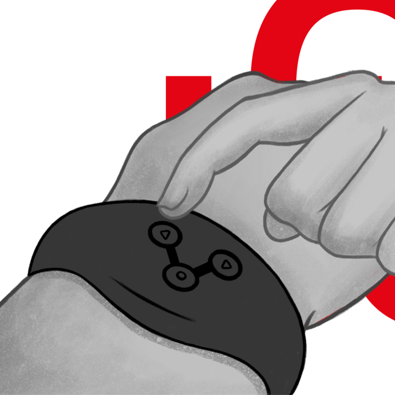 WATCHME - WIRELESS TECHNOLOGY WATCH PITCH BLACK