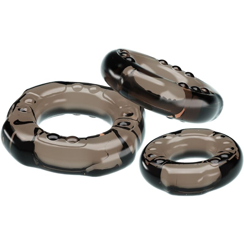 BAILE - COCK RINGS YVONNE SET 3 COCK RINGS