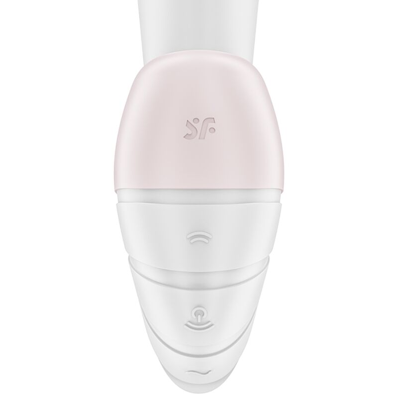 SATISFYER - SUPERNOVA AIR PULSE STIMULATOR &amp; VIBRATION WHITE