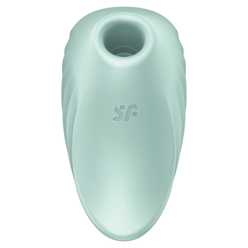 SATISFYER - PEARL DIVER AIR PULSE STIMULATOR &amp; VIBRATOR GREEN