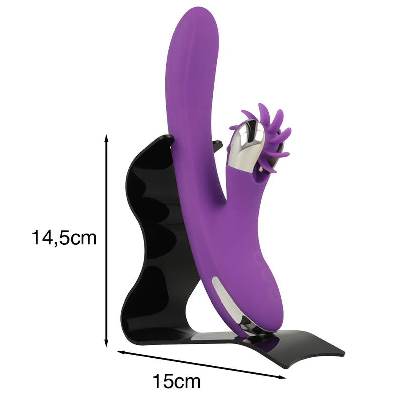 DREAMLOVE - DISPLAY STAND MADE OF ACRYLIC BLACK LARGE 15.0 x 14.5 CM